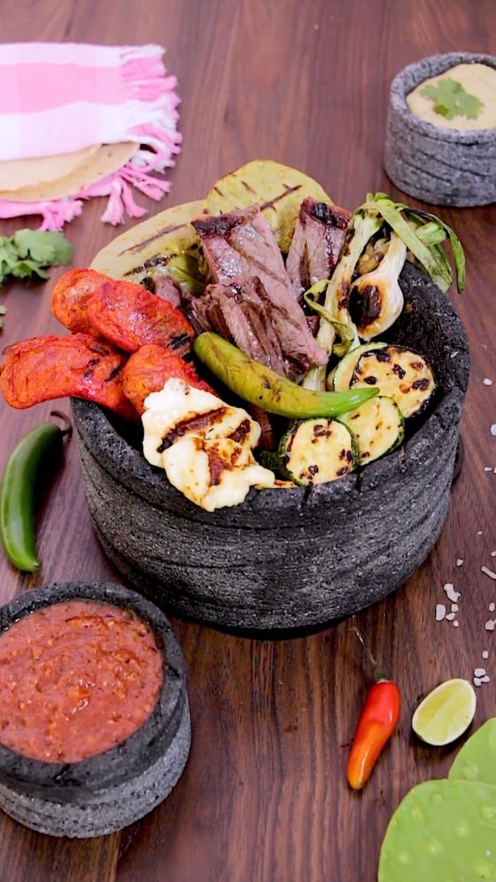 molcajete de carne asada tlali