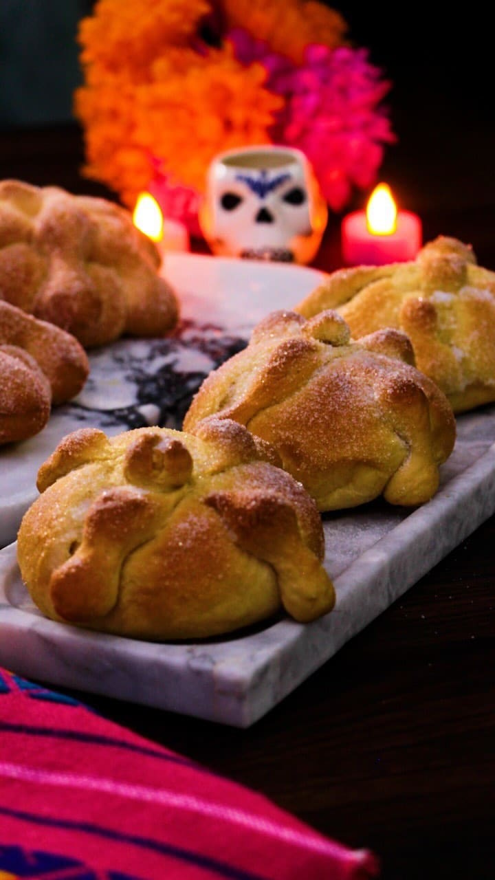 Receta pan de muerto la cosita chula