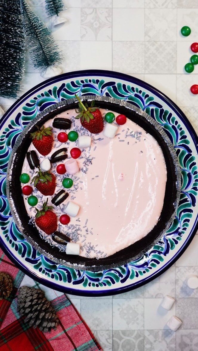 postre navideño pastel sin horno la cosita chula